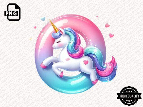 Download Unicorn Alphabet Clipart PNG - Unicorn Collection