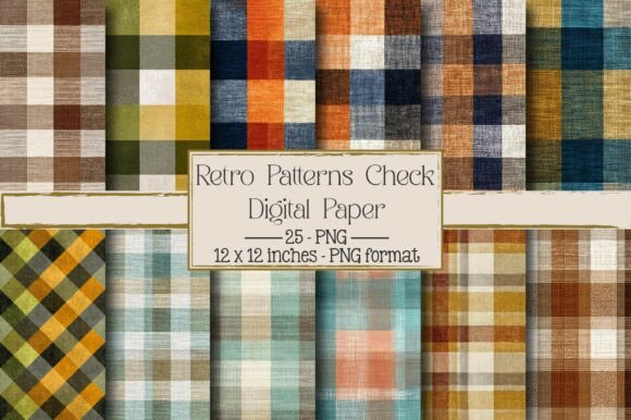 Download Retro Patterns Check Texture - Retro patterns Collection