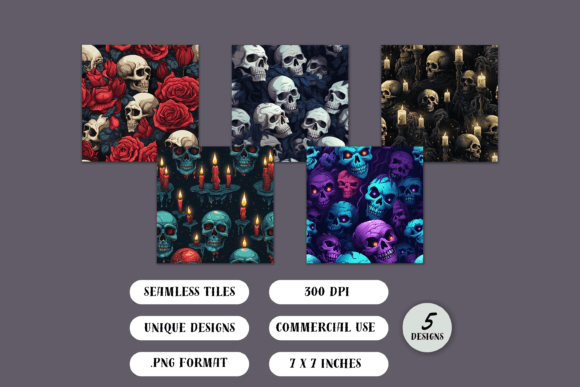 Download Halloween Skulls - Premium Resources