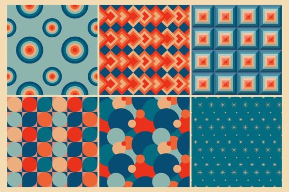 Download Retro Patterns Pack - Retro patterns Collection