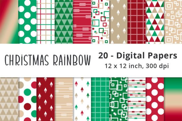 Download Christmas Geometric Digital Backgrounds - Digital backgrounds Collection
