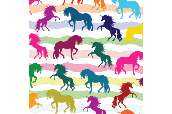 Download Unicorn Pattern, Unicorn Digital Paper - Unicorn Collection